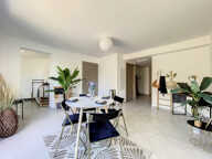 GOLFE JUAN PROCHE PLAGES APPARTEMENT 2P EN RDJ 106 M2 D'EXTE — photo 4