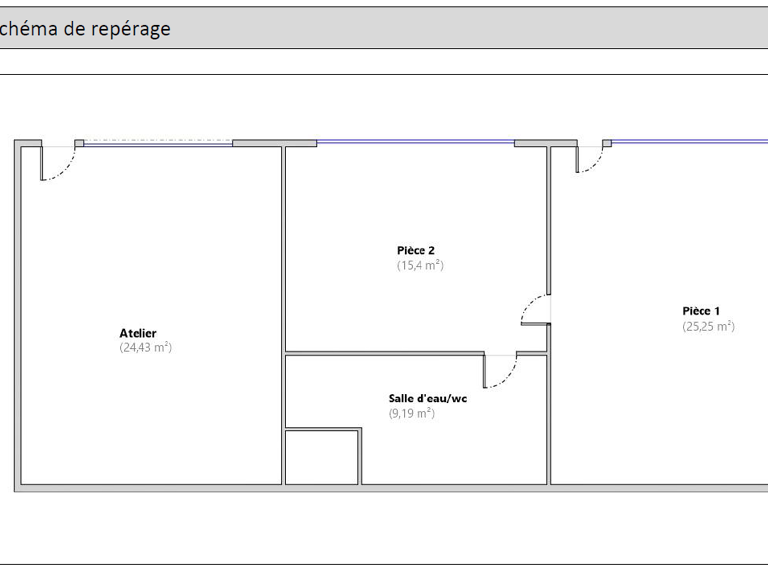 VALLAURIS LOCAL COMMERCIAL 75M2 VENDU LOUE — photo 1