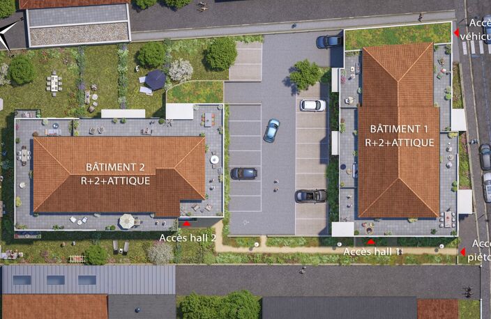 Vente programme neuf T3, T4, T5 59 à 112 m² Ambérieu-en-Bugey (01500) — photo 5