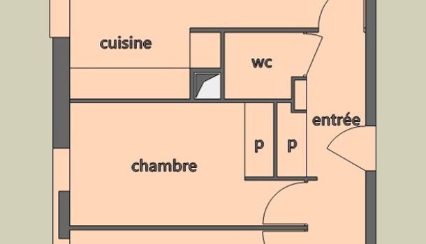 Appartement 3 pièces  à vendre Rouen 76100