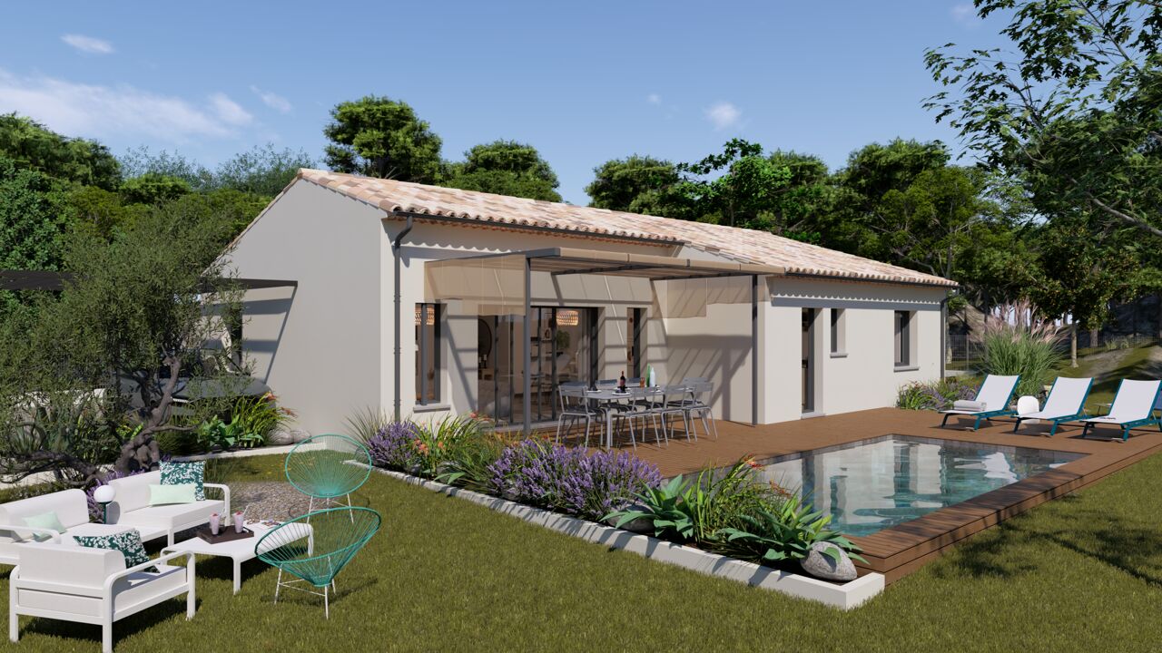 maison 4 pièces 86 m2 à vendre à Saint-Quentin-la-Poterie (30700)