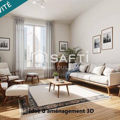 Appartement 3 pièces 68 m²