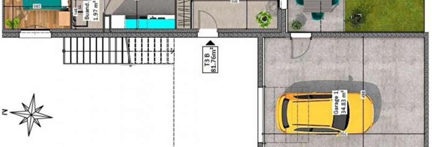 Appartement 3 Pièces 81 m² à vendre à Andrézieux-Bouthéon (42160)