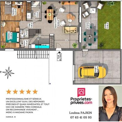 Appartement 3 pièces 268000 €