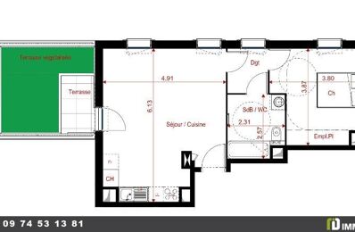 vente appartement 380 000 € à proximité de Villeneuve-le-Roi (94290)