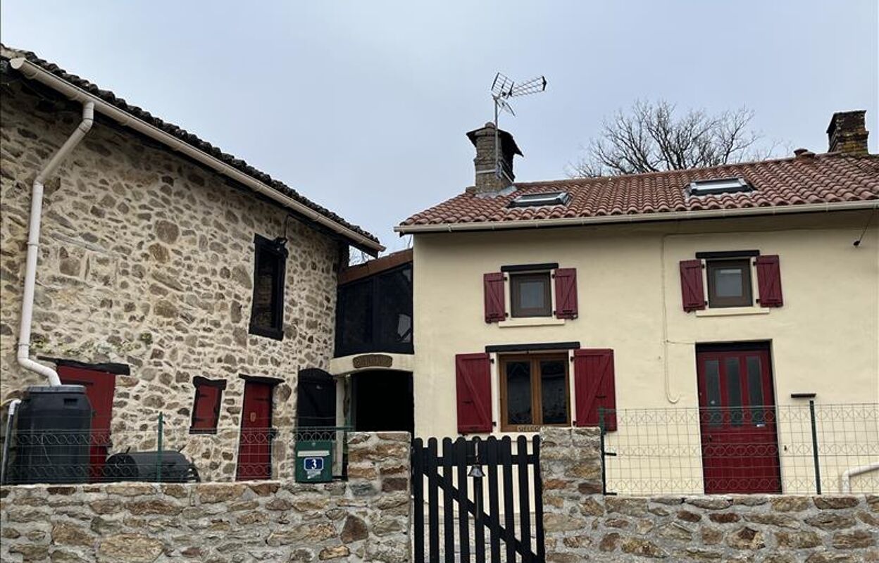 maison 3 pièces 77 m2 à vendre à La Croix-sur-Gartempe (87210)