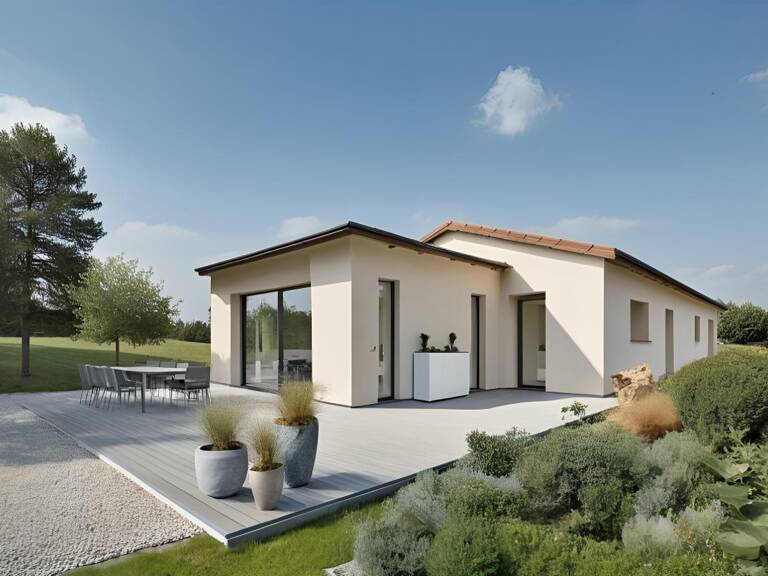 Maison de plain-pied de 110 m² - Saint-Romain-de-Lerps — photo 1