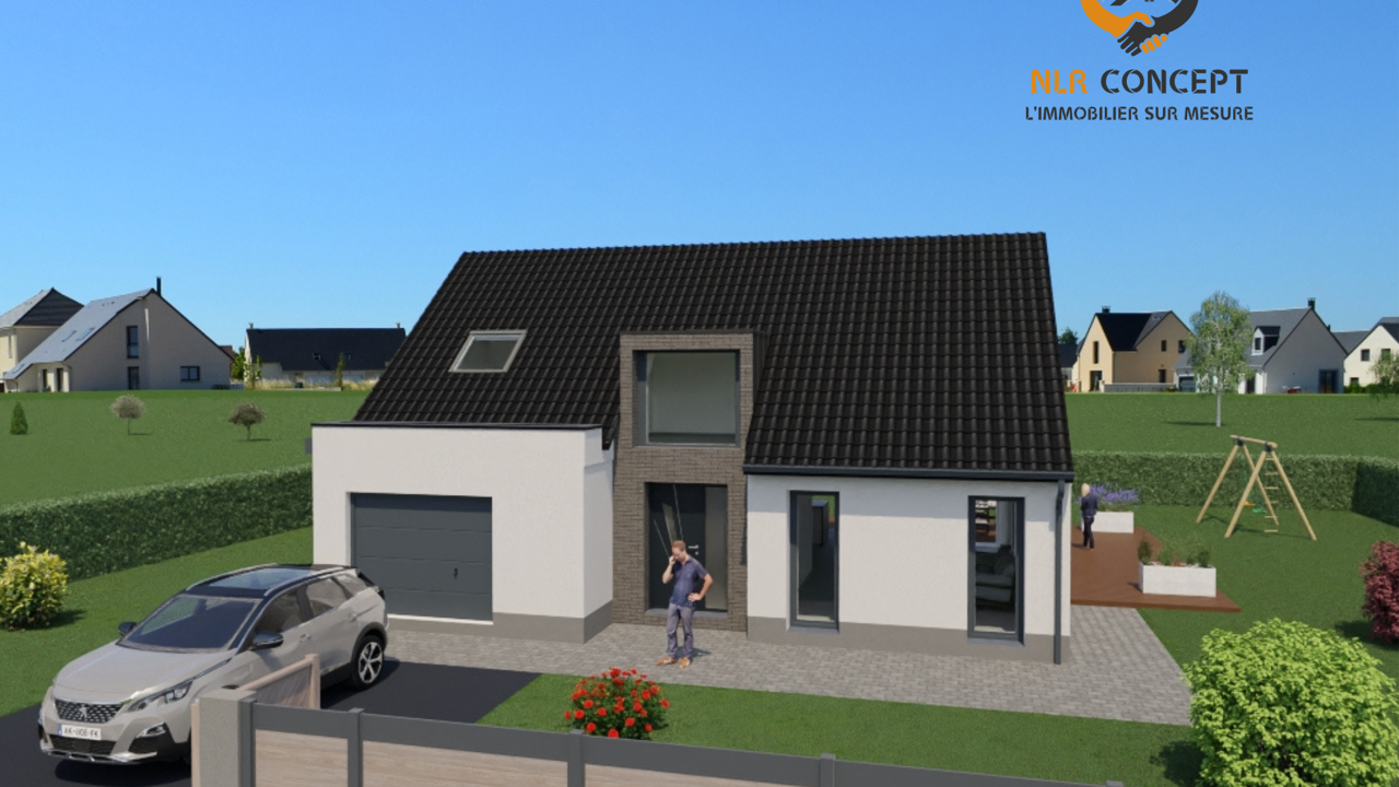 maison 130 m2 à construire à Beuvry (62660)