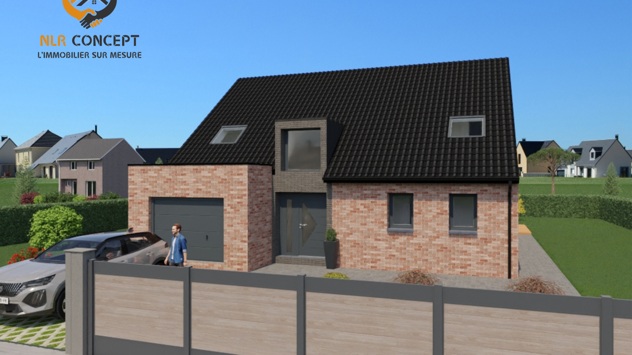 maison 160 m2 à construire à Beuvry (62660)