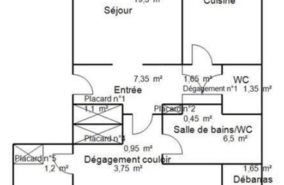 appartement 4 pièces 94 m2 à vendre à Le Cannet (06110)