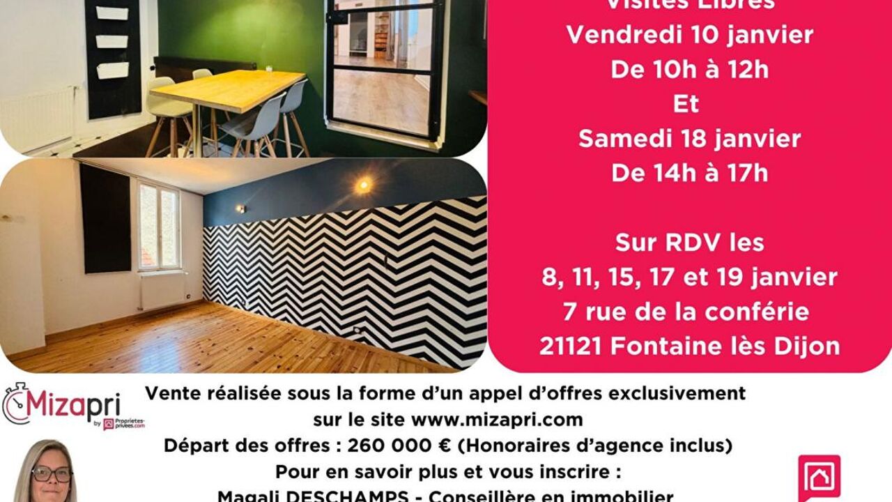 maison 5 pièces 100 m2 à vendre à Fontaine-Lès-Dijon (21121)