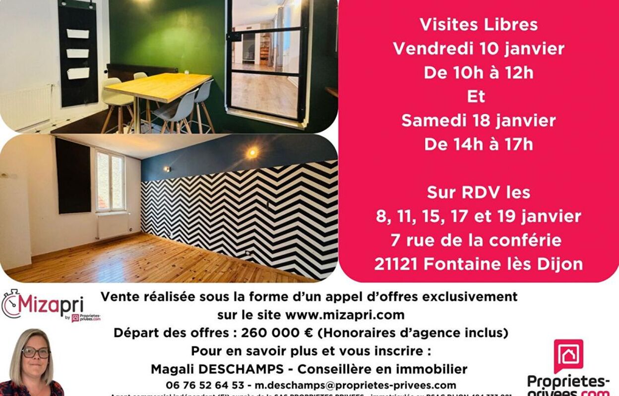 maison 5 pièces 100 m2 à vendre à Fontaine-Lès-Dijon (21121)