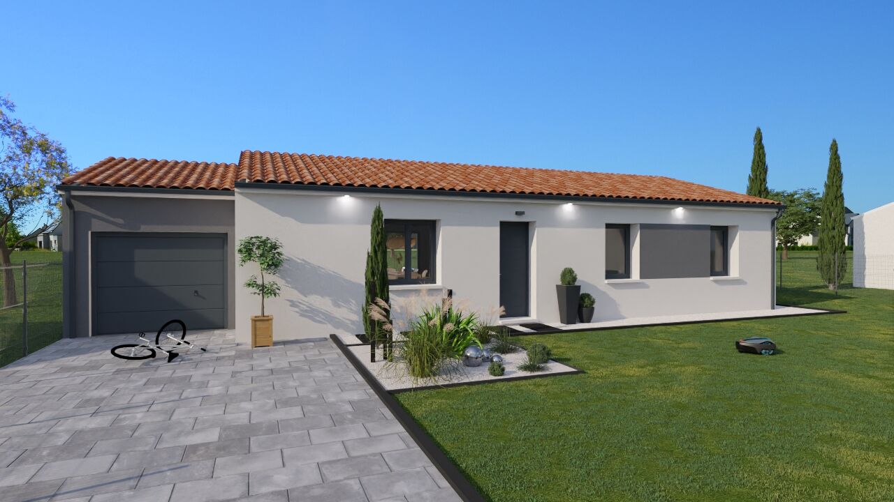 maison 90 m2 à construire à Jaunay-Marigny (86130)