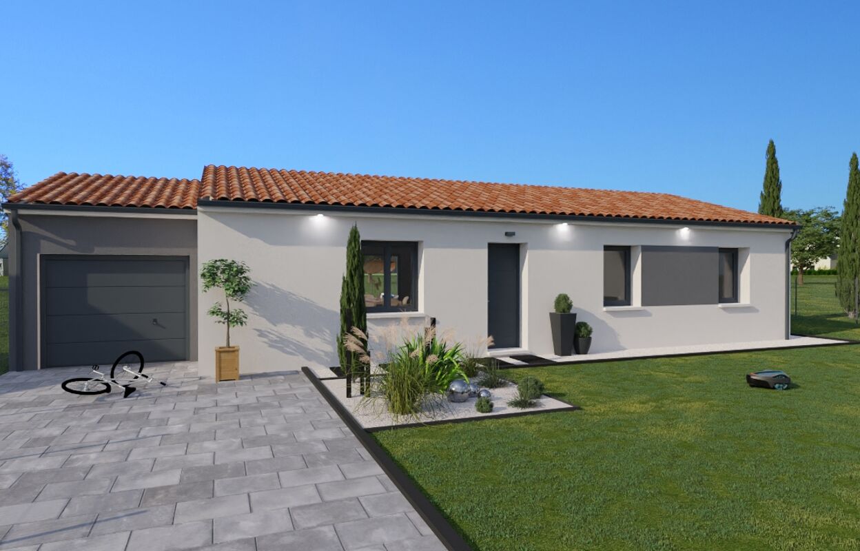 maison 90 m2 à construire à Jaunay-Marigny (86130)