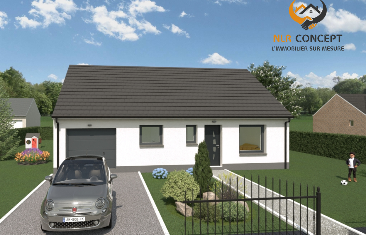 maison 80 m2 à construire à Beuvry (62660)