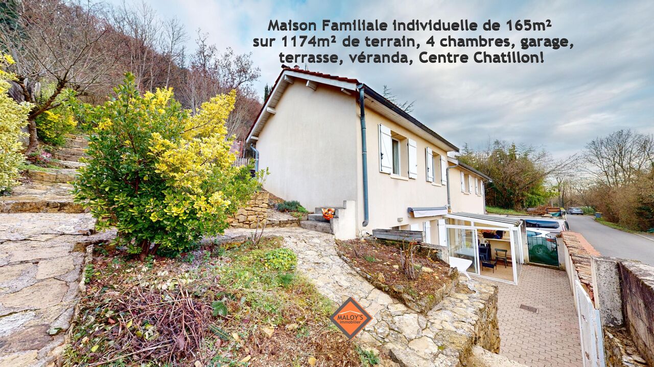 maison 7 pièces 165 m2 à vendre à Châtillon (69380)