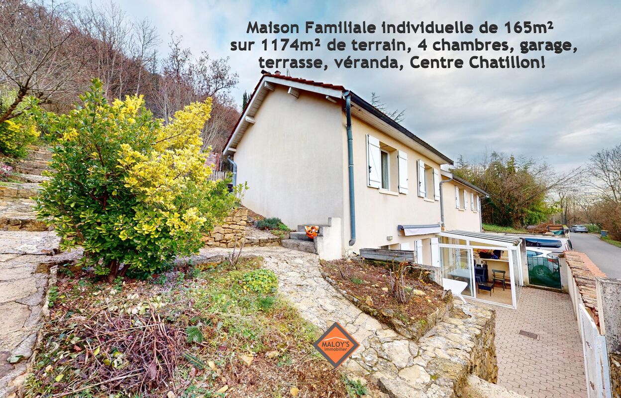 maison 7 pièces 165 m2 à vendre à Châtillon (69380)