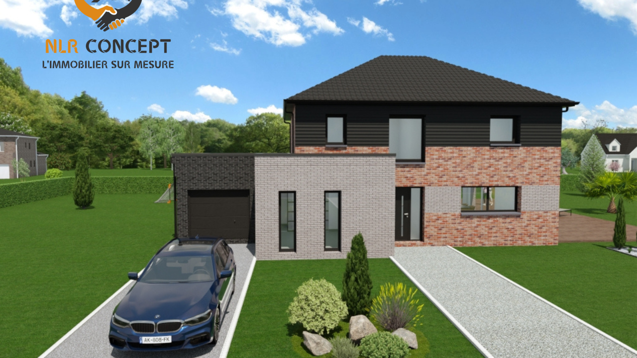 maison 150 m2 à construire à Neuve-Chapelle (62840)