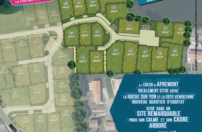 vente terrain 59 900 € à proximité de Beaulieu-sous-la-Roche (85190)