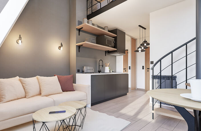 Appartement T2 entièrement rénové 32,5 m² — photo 2