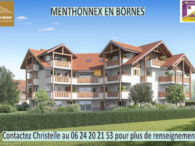 MENTHONNEX EN BORNES - LE CLOS BORET - du studio au T4 — photo 1
