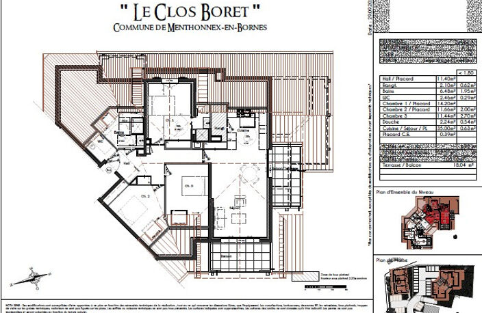 MENTHONNEX EN BORNES - LE CLOS BORET - du studio au T4 — photo 2