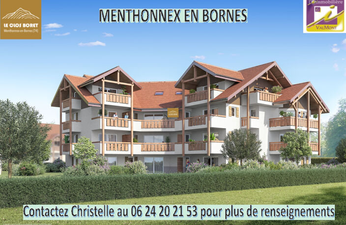 MENTHONNEX EN BORNES - LE CLOS BORET - du studio au T4 — photo 2