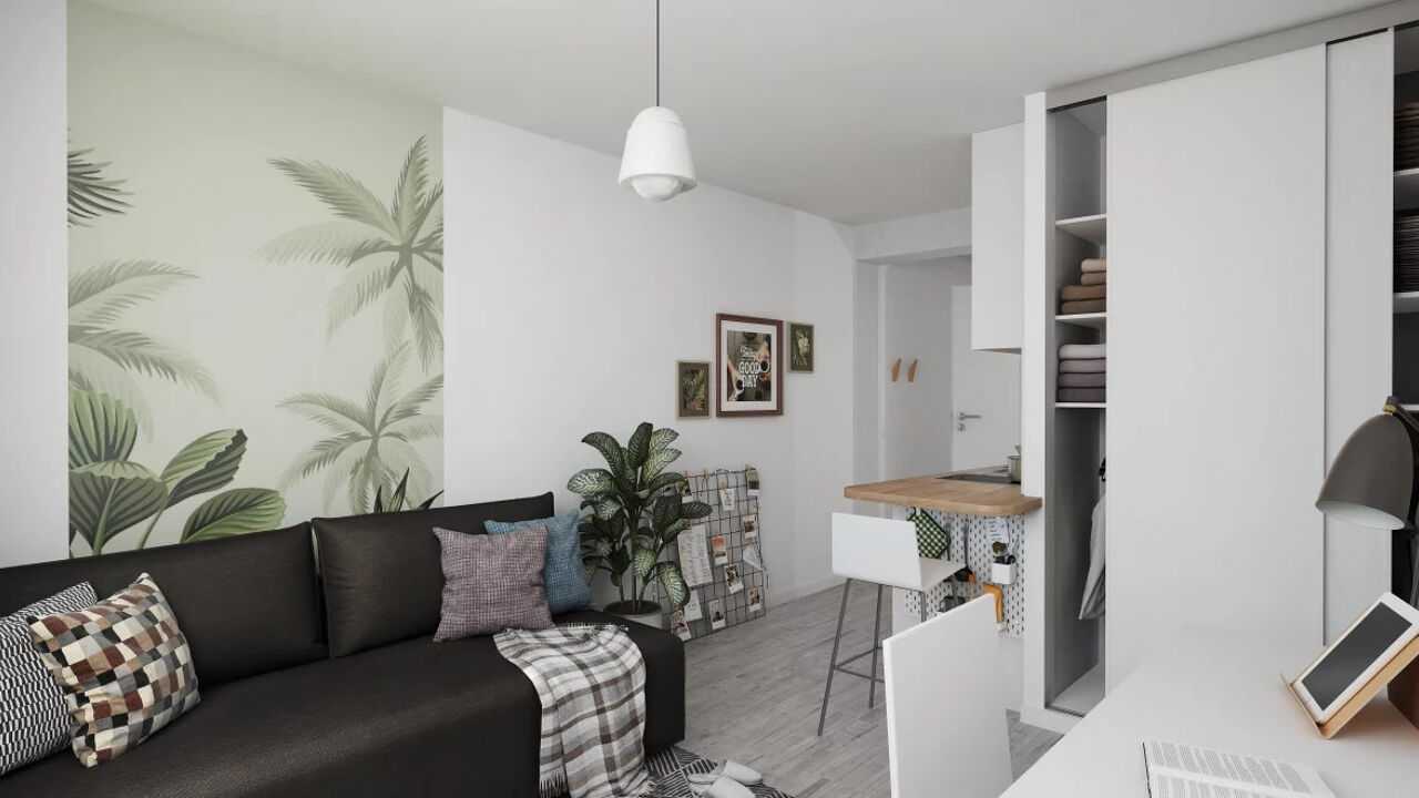 appartement neuf T1, T3 pièces 19 à 46 m2 à vendre à Rennes (35000)