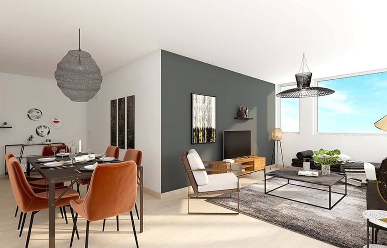 appartement neuf T2, T3, T4 pièces 40 à 75 m2 à vendre à Lille (59000)