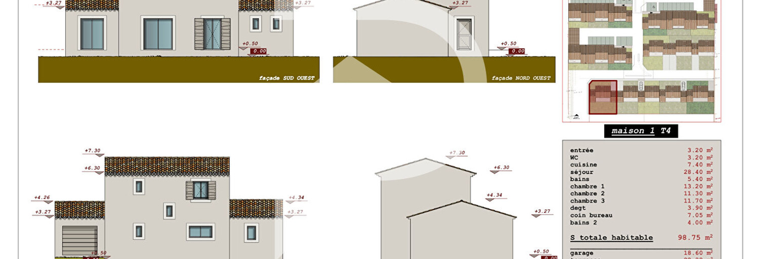 Immeuble  98 m² à vendre à Villelaure (84530)