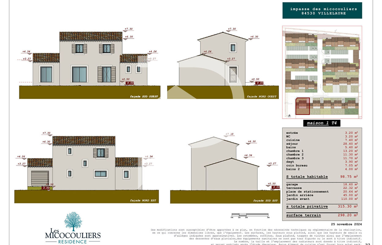 immeuble  pièces 98 m2 à vendre à Villelaure (84530)