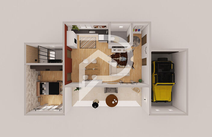 Villelaure - Maison T4 98,75 m2 avec terrasse, jardin et garage — photo 4