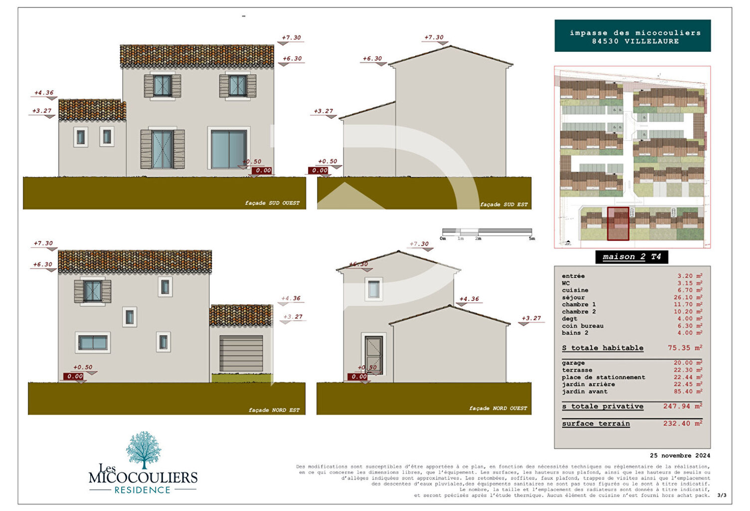 Villelaure - Maison T3 75,35 m2 hab avec terrasse, jardin et ... — photo 1