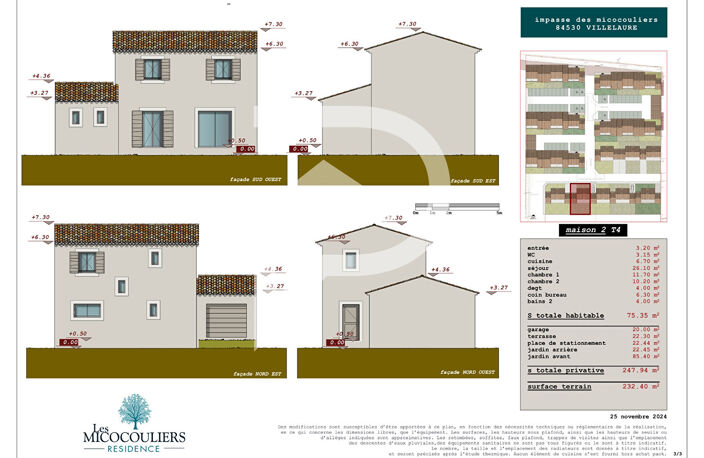 Villelaure - Maison T3 75,35 m2 hab avec terrasse, jardin et ... — photo 5