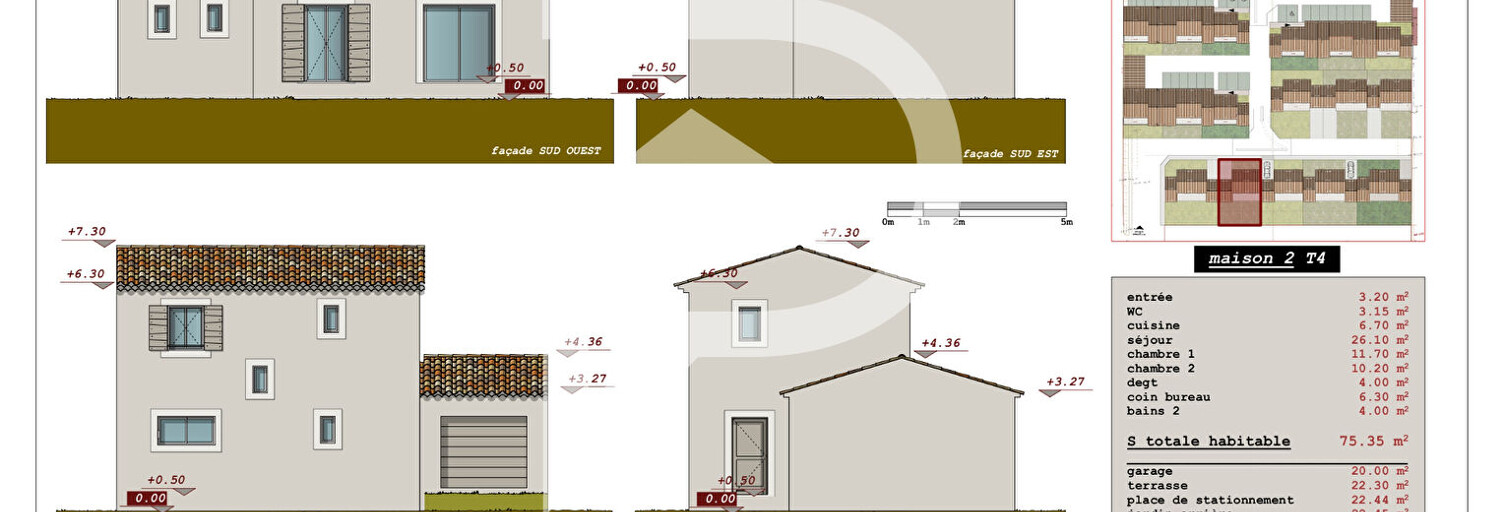 Immeuble  75 m² à vendre à Villelaure (84530)