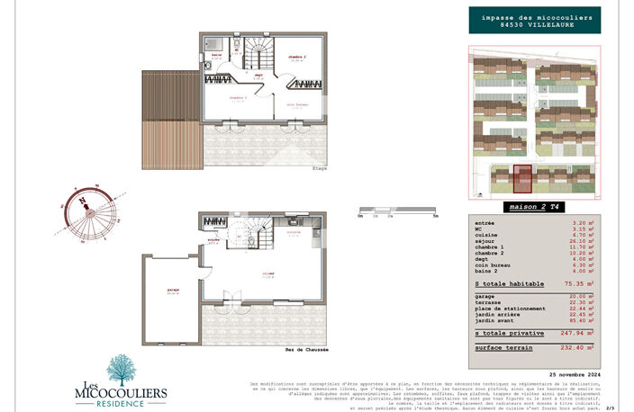 Villelaure - Maison T3 75,35 m2 hab avec terrasse, jardin et ... — photo 2