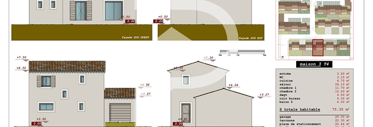 Immeuble  75 m² à vendre à Villelaure (84530)