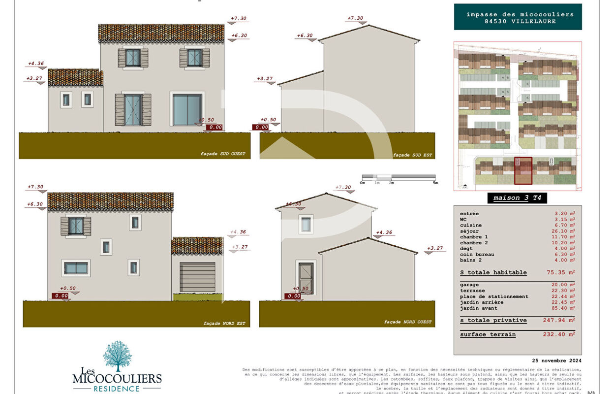 immeuble  pièces 75 m2 à vendre à Villelaure (84530)