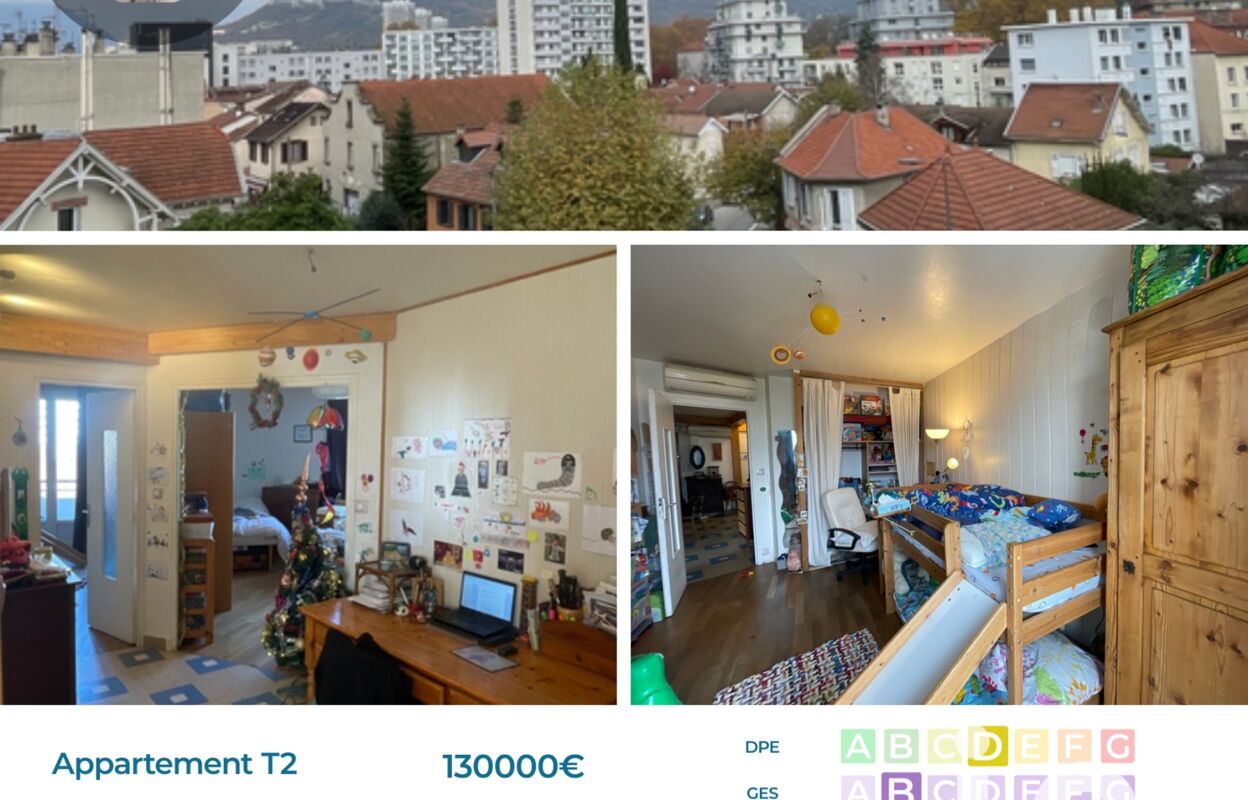 appartement 2 pièces 59 m2 à vendre à Grenoble (38100)