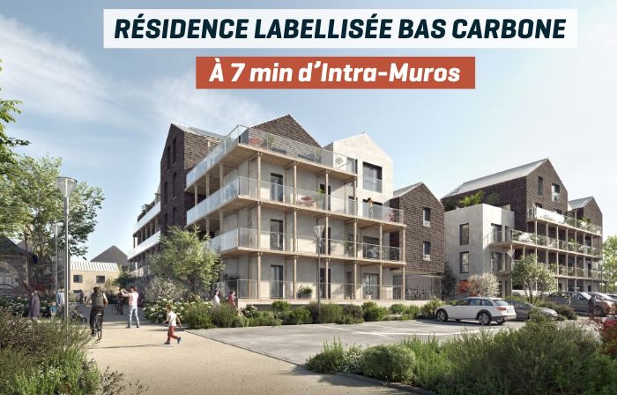 appartement neuf T1, T2, T3 pièces 20 à 90 m2 à vendre à Saint-Malo (35400)