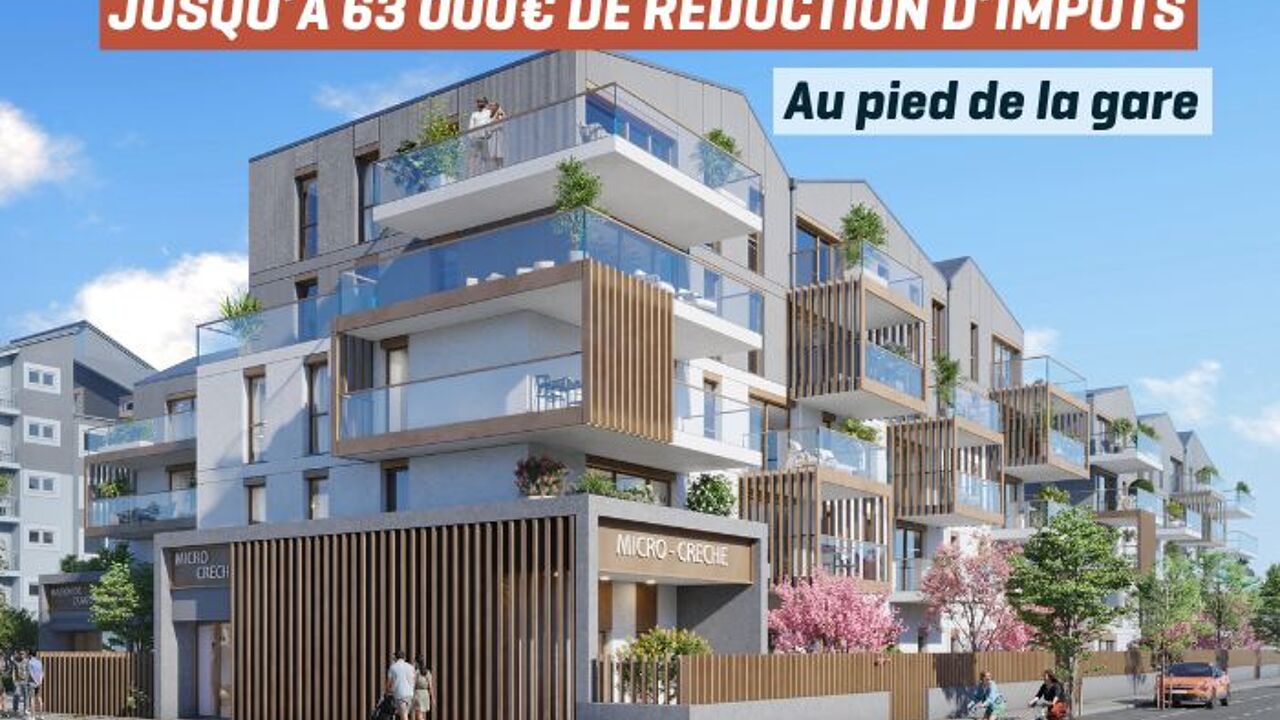 appartement neuf T1, T2, T3, T4 pièces 22 à 89 m2 à vendre à Saint-Malo (35400)