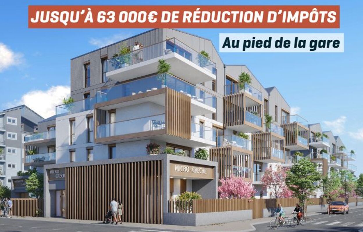 appartement neuf T1, T2, T3, T4 pièces 22 à 89 m2 à vendre à Saint-Malo (35400)