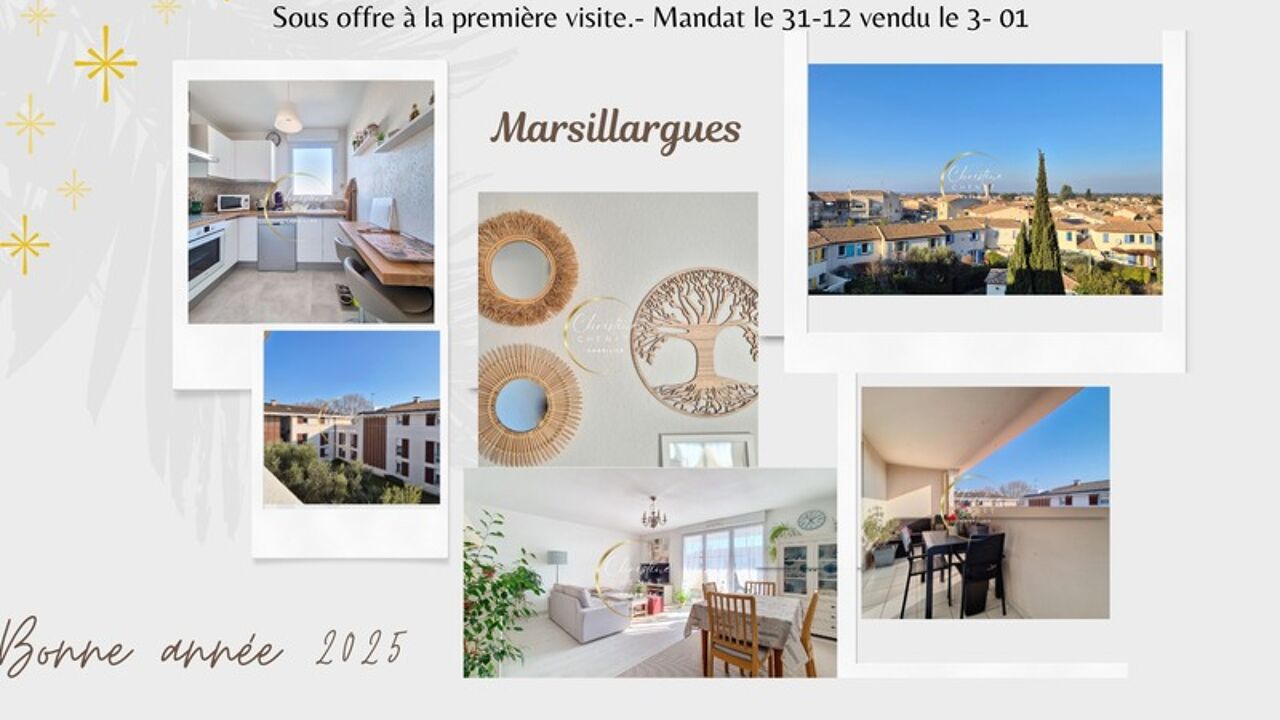 appartement 3 pièces 67 m2 à vendre à Marsillargues (34590)