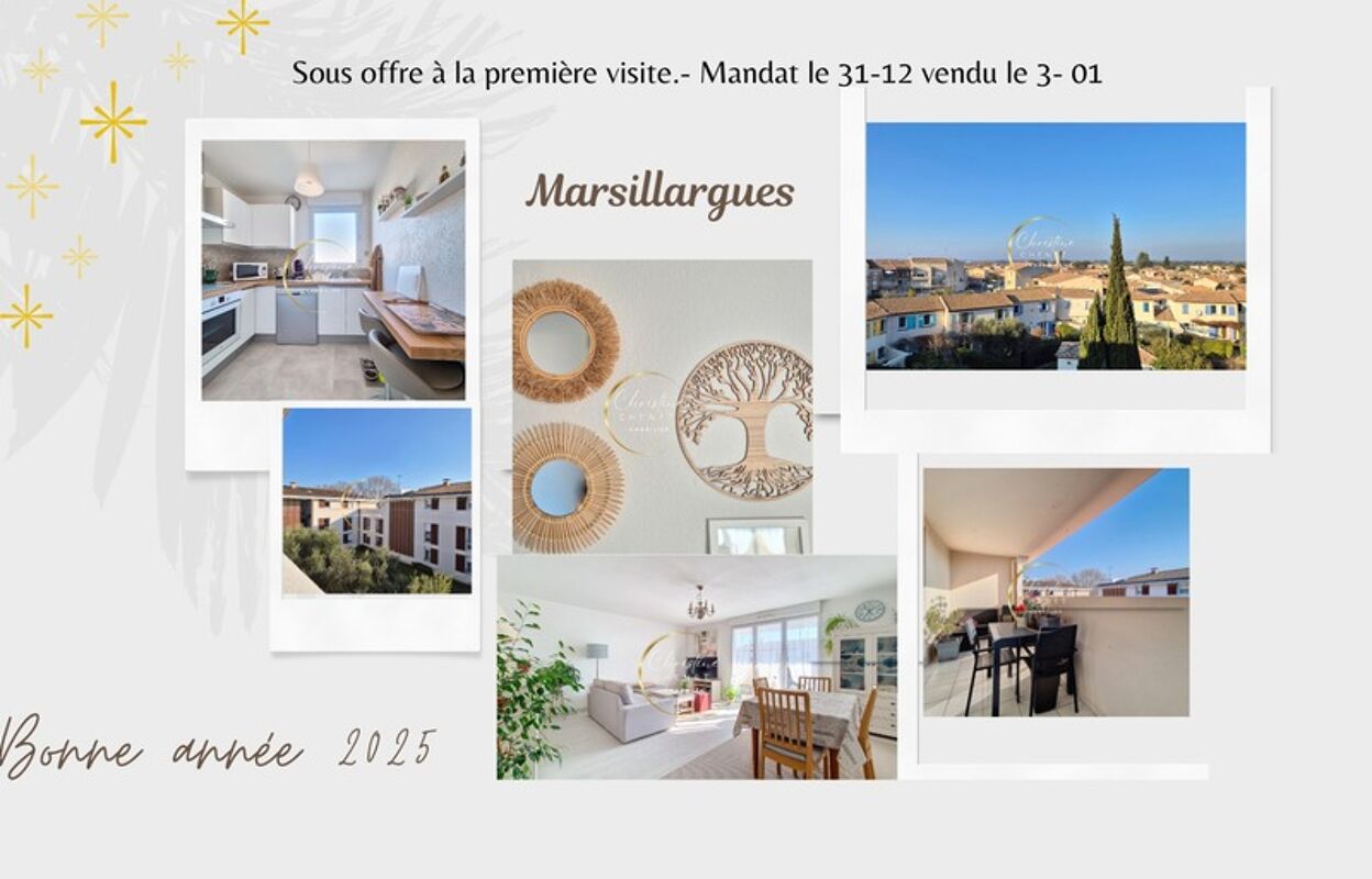 appartement 3 pièces 67 m2 à vendre à Marsillargues (34590)