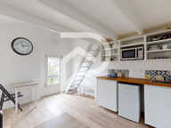COLOMBES : appartement F1 (18m²) à louer 23m² surface au sol. — photo 3
