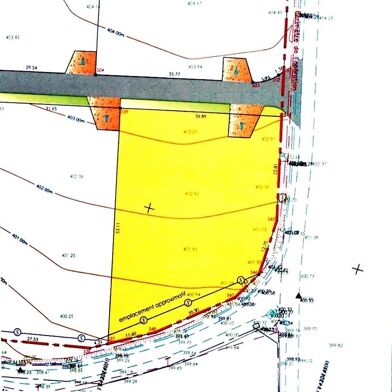 Terrain 1673 m²