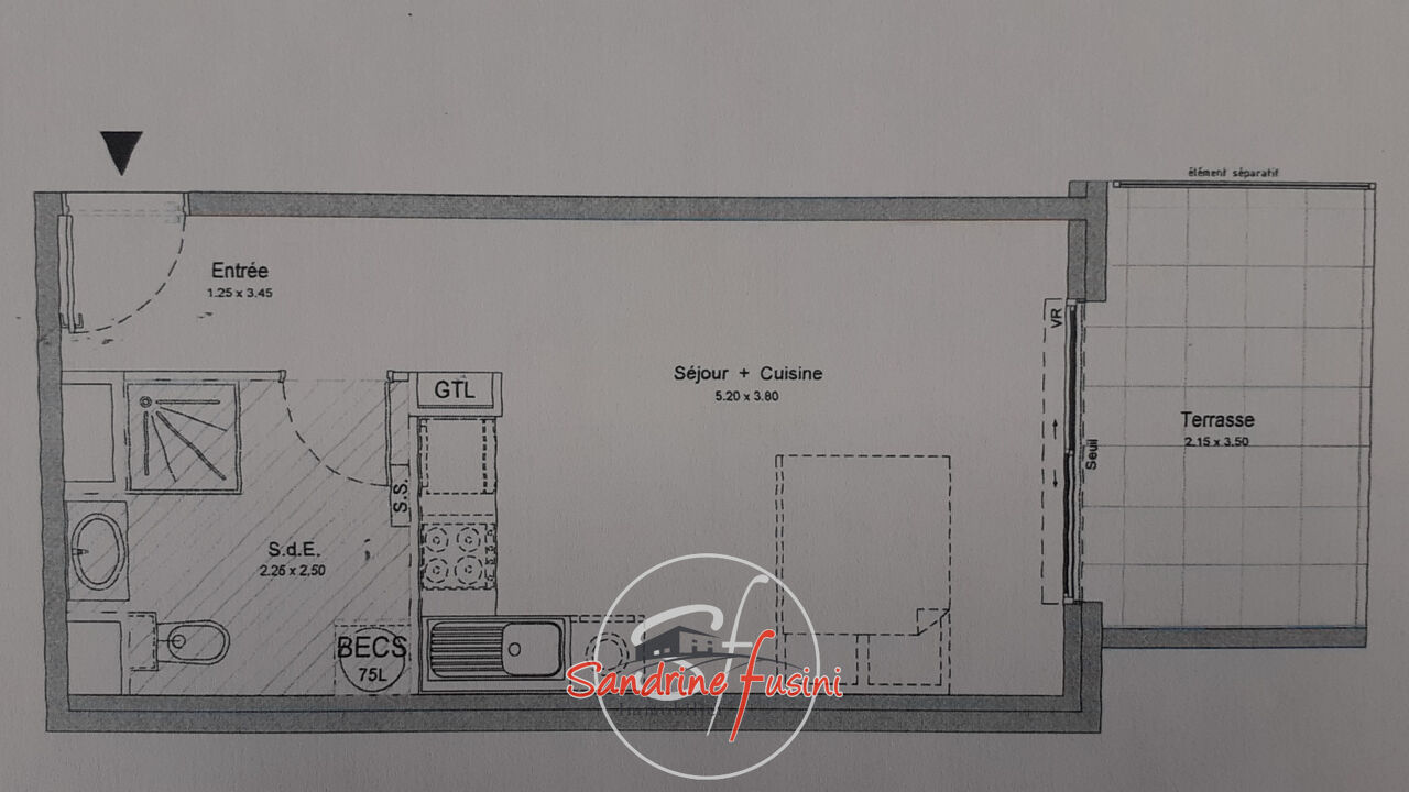 appartement 1 pièces 29 m2 à vendre à Nice (06000)