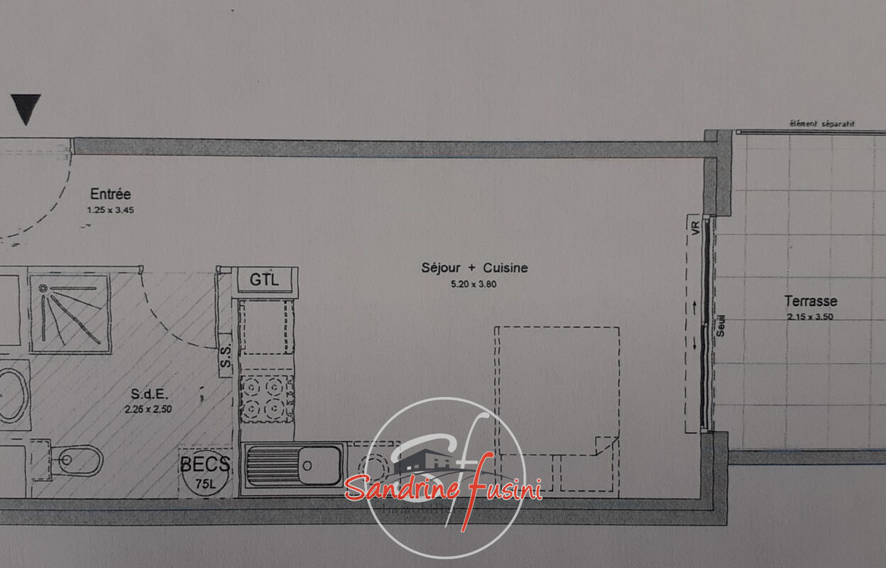 appartement 1 pièces 29 m2 à vendre à Nice (06000)