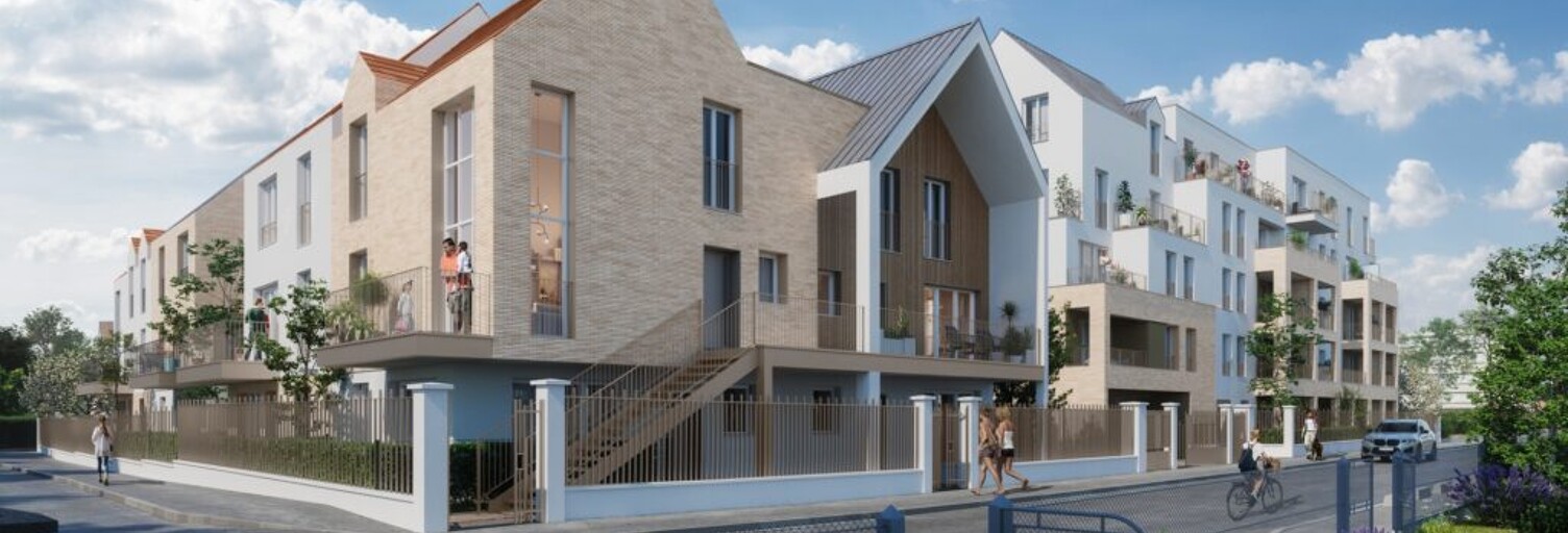 Appartement neuf T2, T3, T4, T5 Pièce 39 à 90 m² à vendre à Poissy (78300)