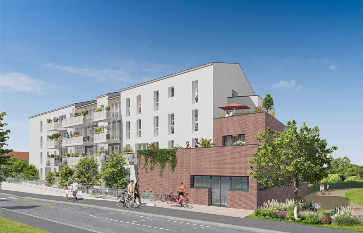 appartement neuf T2, T3, T4 pièces 43 à 84 m2 à vendre à Cholet (49300)